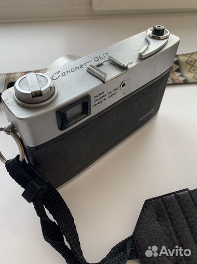 Плёночный фотоаппарат canon QL17