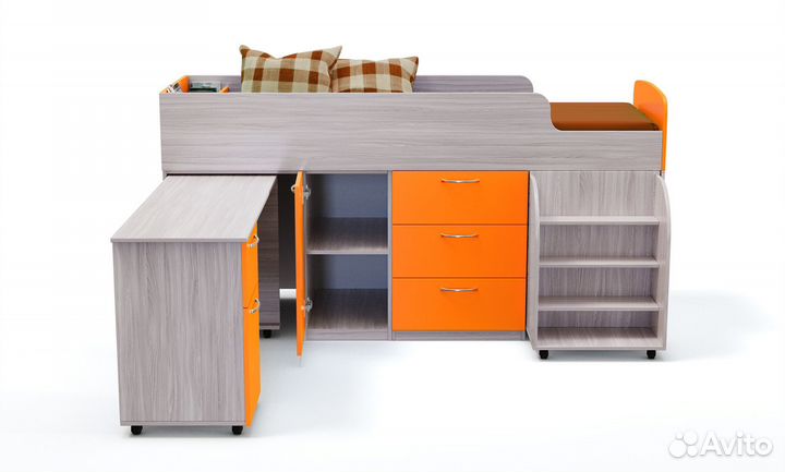 Детская кровать чердак