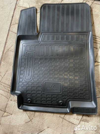 Коврики в салон на hyundai solaris