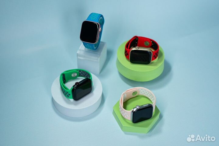 Смарт часы Watch S7 + стекло+второй ремешок