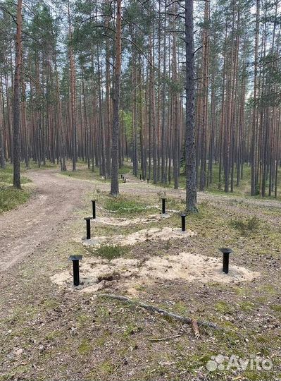 Установка винтовых свай