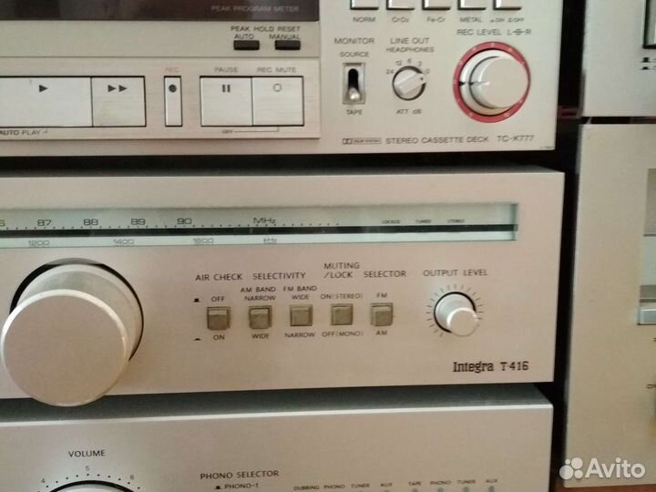 Усилитель Onkyo Integra A-817+ тюнер Onkyo Integra