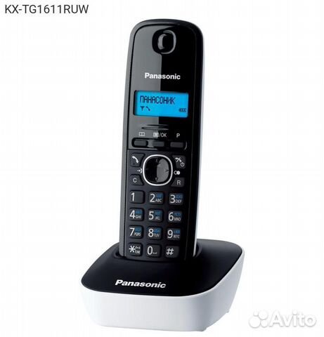 KX-TG1611RUW, dect-телефон Panasonic KX-TG1611RU ч