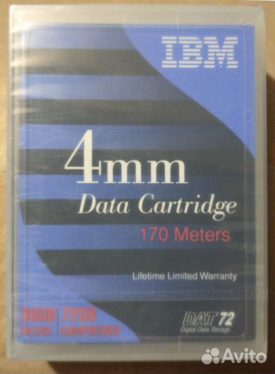 Картриджи IBM DAT72 для стримеров