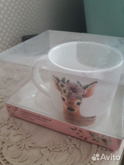 Чашка с блюдцем