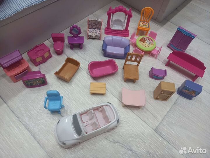 Мебель и машина для Sylvanian Families