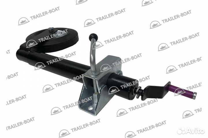 Опорное колесо ко/48/200 в сборе с хомутом, 43827