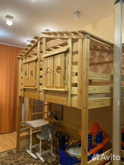 Детская кровать-чердак бильбао