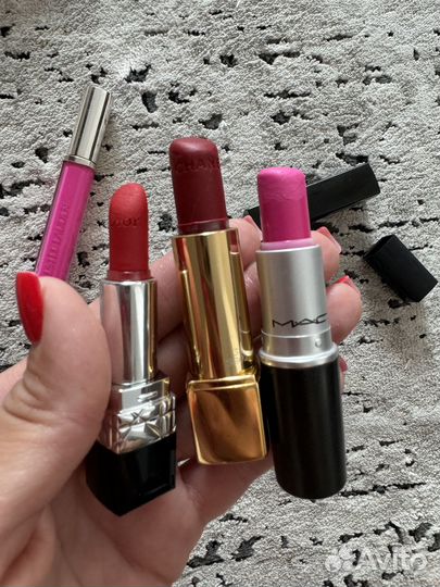 Помады Dior Chanel