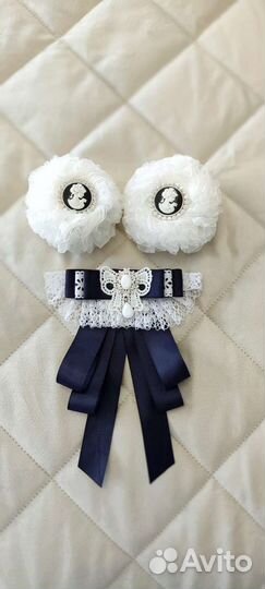 Комплект бант и резинки