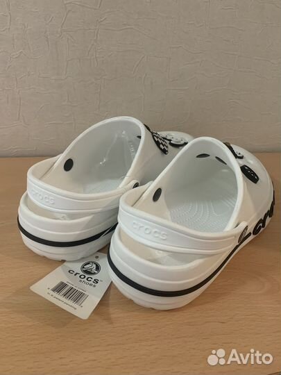 Новые Crocs сабо с джибитсами р37/38(24см)