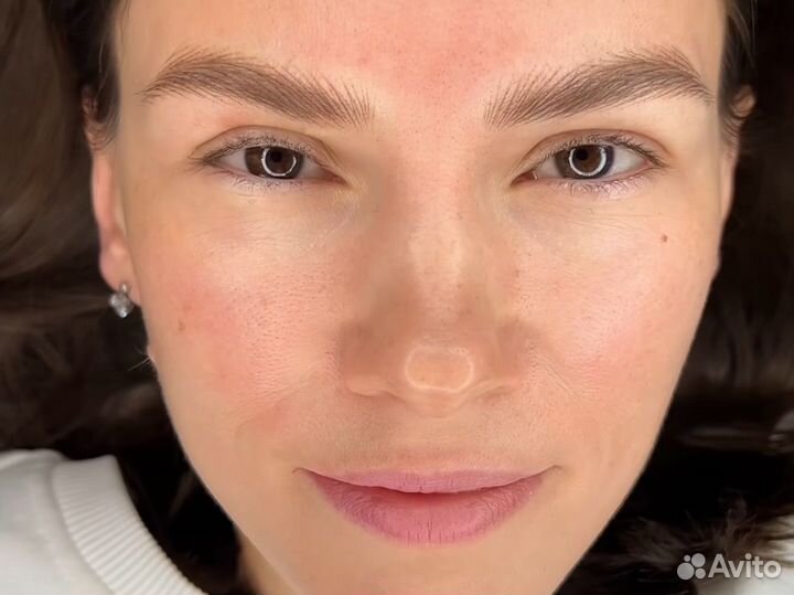 Перманентный макияж бровей волосковая техника