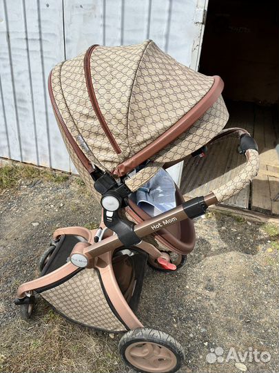 Коляска Hot mom 2 в 1 360 Гуччи (не Китай)