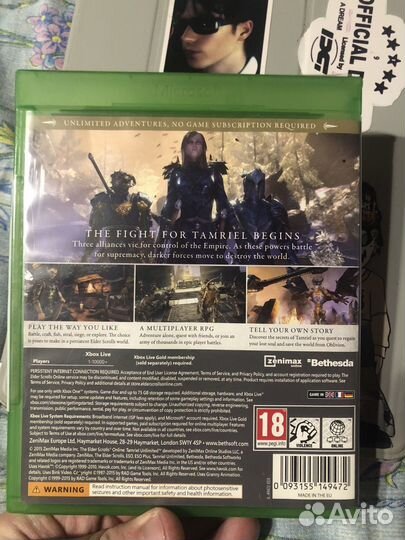 The elder scrolls online xbox one