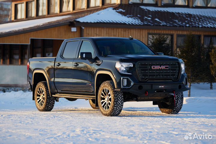 Пороги силовые BMS PRO GMC Sierra Crew Cab 18-24