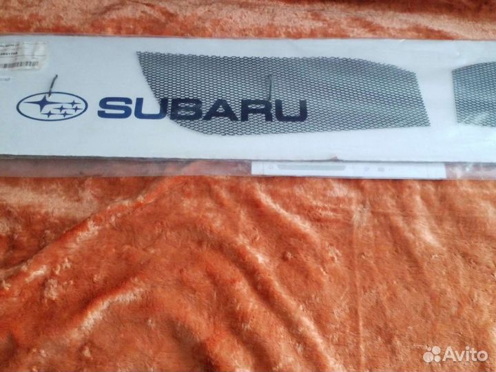 Комплект защиты радиатора на субару форестер0