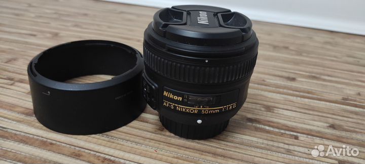 Объектив nikon af-s nikkor 50mm 1:1.8g