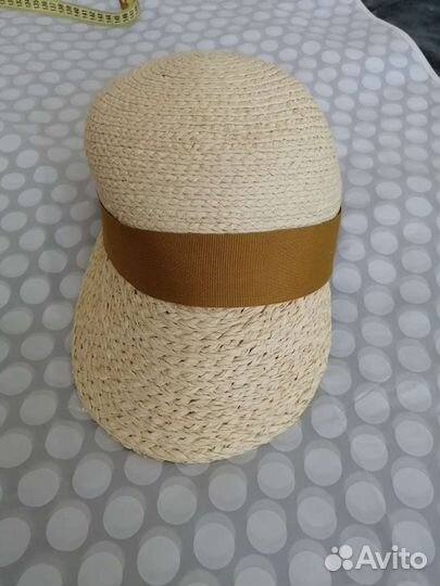 Кепка шляпа соломенная
