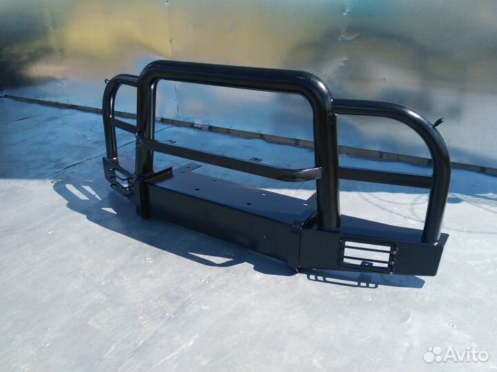Передний бампер Таран кенгур УАЗ 469 Хантер Барс