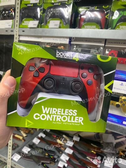 Геймпад PS4 в корпусе PS5
