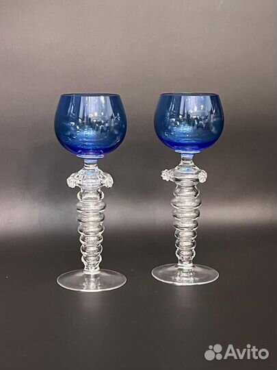 Сстаринные фужеры европа