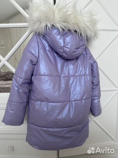 Пуховик для девочки 122
