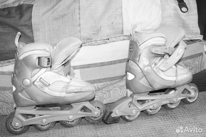 Коньки роликовые раздвижные 32 - 35 размер