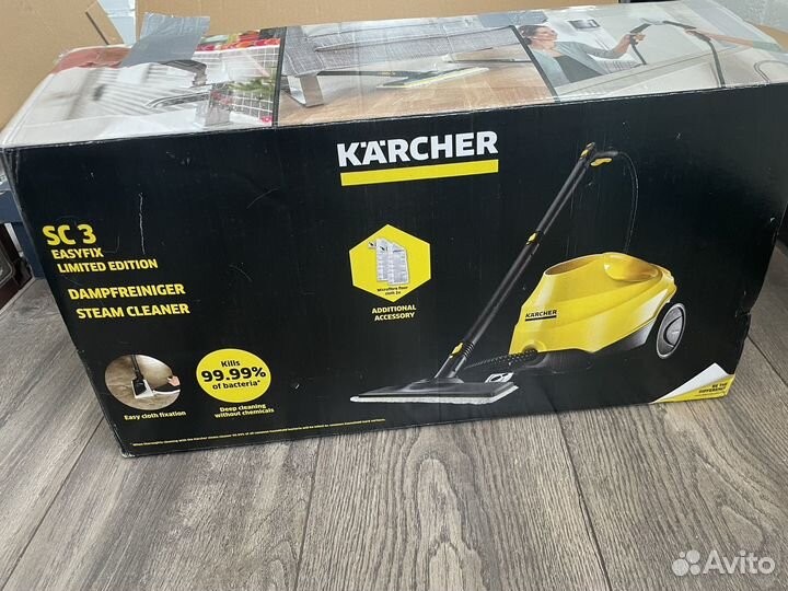 Пароочиститель karcher sc 3 easyfix