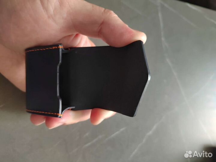 Кожанный чехол для airpods interstep