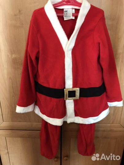 Костюм деда мороза детский 122