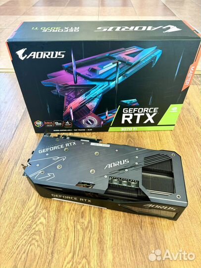 RTX 3070ti 8gb Gigabyte Aorus / Обмен