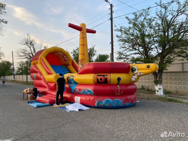 Батут Корабль