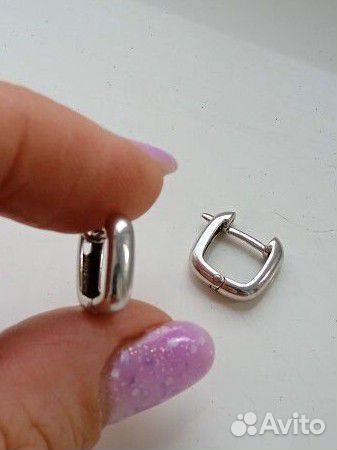 Серьги из серебра 925 пробы