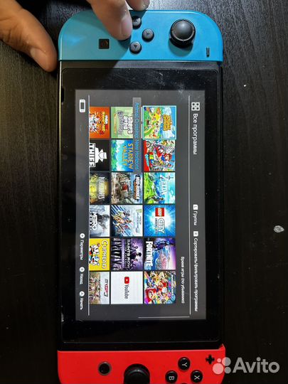 Nintendo switch rev 1 не прошитая