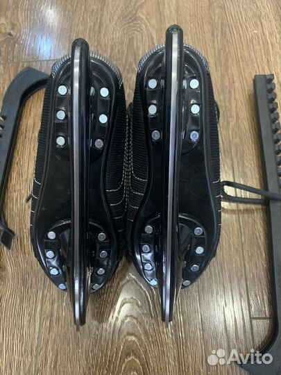 Коньки хоккейные, детские, 37 размер