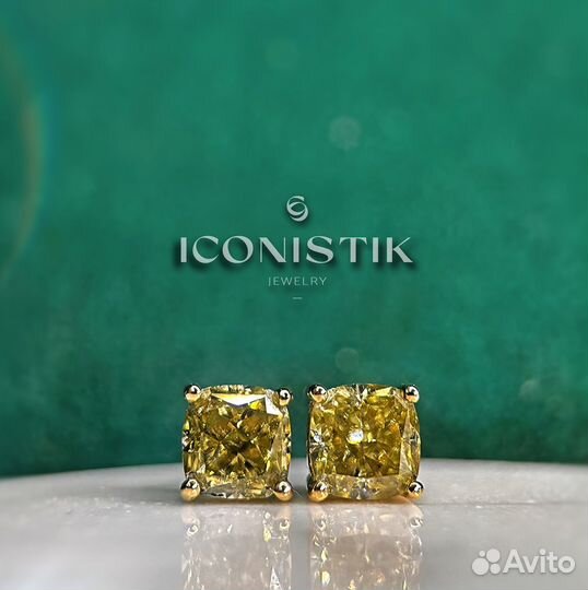 Муассаниты бриллианты кольца и серьги в наличии