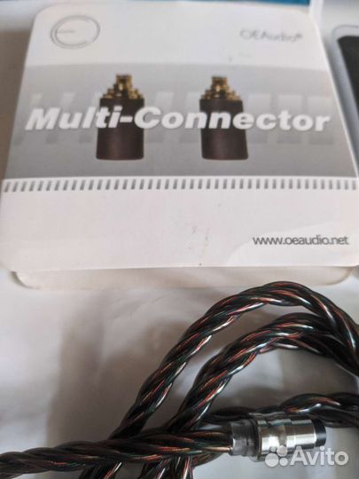 Кабель для наушников mmcx 0,78 qdc 2,5 3,5 4,4 mm