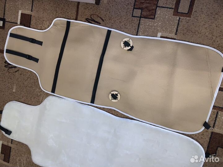 Меховые накидки на сидения новые