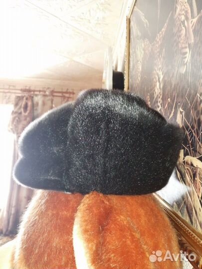 Меховая мужская кепка