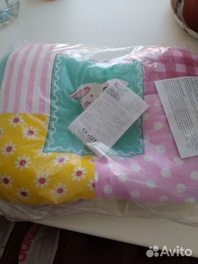 Подушка ортопедическая+бандаж для новорождённого