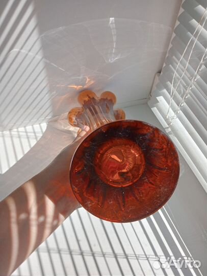 Ваза, цветное стекло