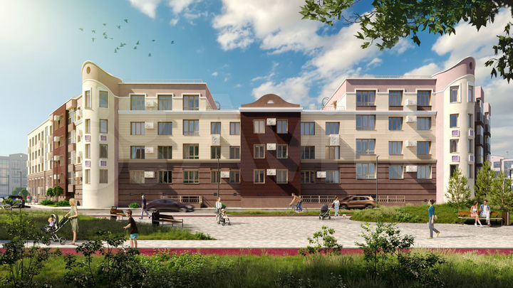 3-к. квартира, 88 м², 1/4 эт.