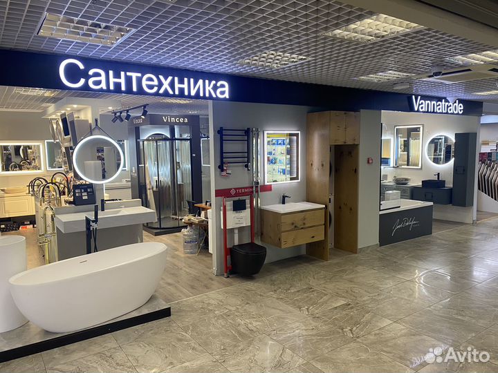 Продается готовый салон сантехники и мебели