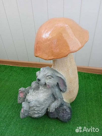 Реставрация садовых фигур из гипса