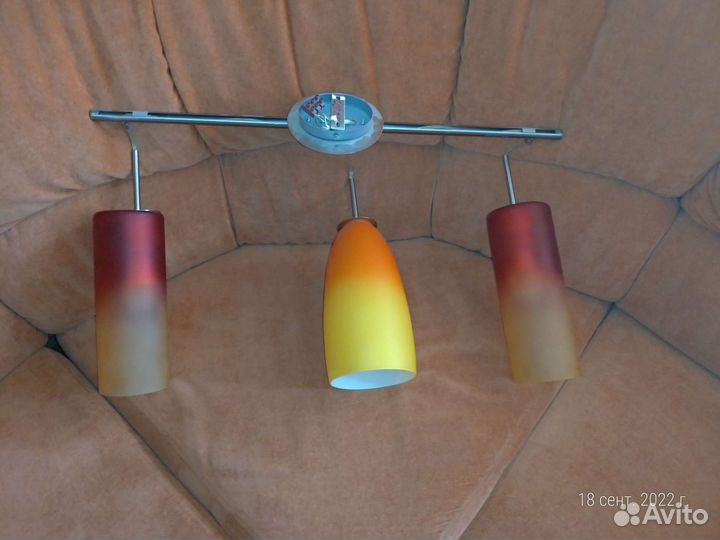 Люстра потолочная бу