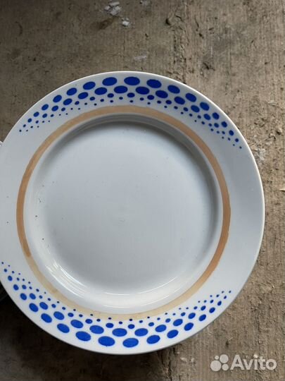 Тарелки закусочные СССР