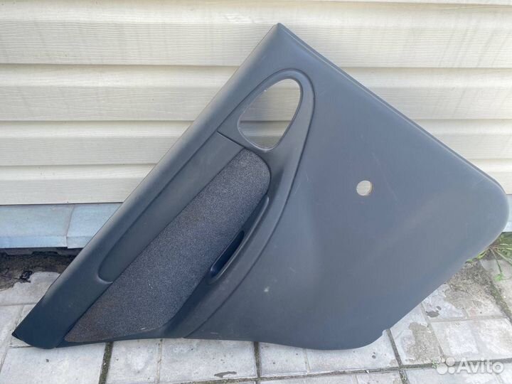 Обшивка двери задняя левая Chevrolet Lanos седан