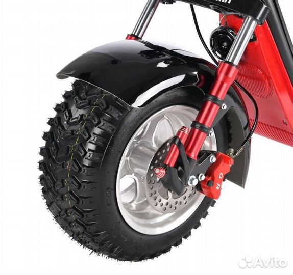 Электроскутер White Siberia Pro 2500w Black