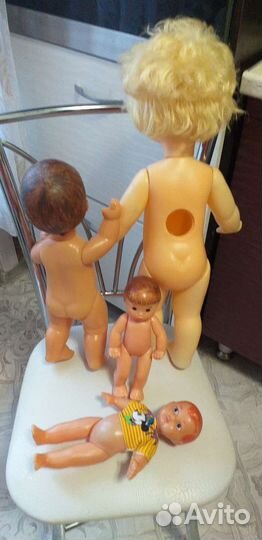 Куклы СССР разные