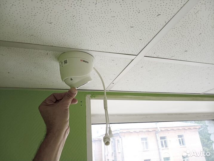 Камера IP 4Мп HiWatch DS-I453M(B) 2.8 mm с микроф